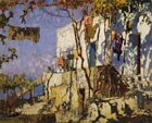  K. I. Gorbatov 1876-1945 Autumn on Capri, 1925. Oil on canvas and cardboard, 40 x 50 cm