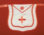 APRON OF THE PRESIDENT OF THE LODGE (“GRAND MASTER” / “MASTER OF THE CHAIR”) (?)