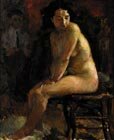  T. Verkhovskaya-Girshfeld 1895-1980 The Nude, 1936 Oil on canvas 61 x 50 cm