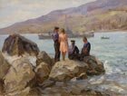Balzamov S.P. Retirement to the Shore. 1951 Canvas, oil, 54 x 72