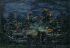  N. Altman 1889-1970 Night in Paris, 1920 Oil on canvas, 33,5 x 47 cm