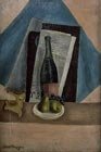 I.Puni 1894-1956 Still-life with a Bottle and Pears, 1923 Oil on canvas, 64 x 44 cm