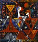 Alexander Sitnikov Concert, 1996 Oil on canvas, 140 x 130 cm
